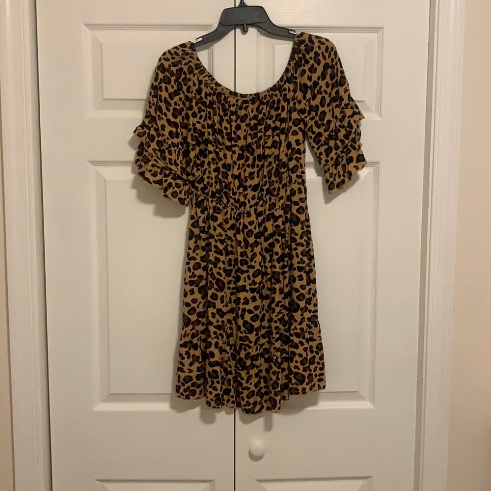 Women’s leopard dress